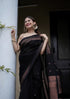 Kinjal Black Banarasi Silk Saree