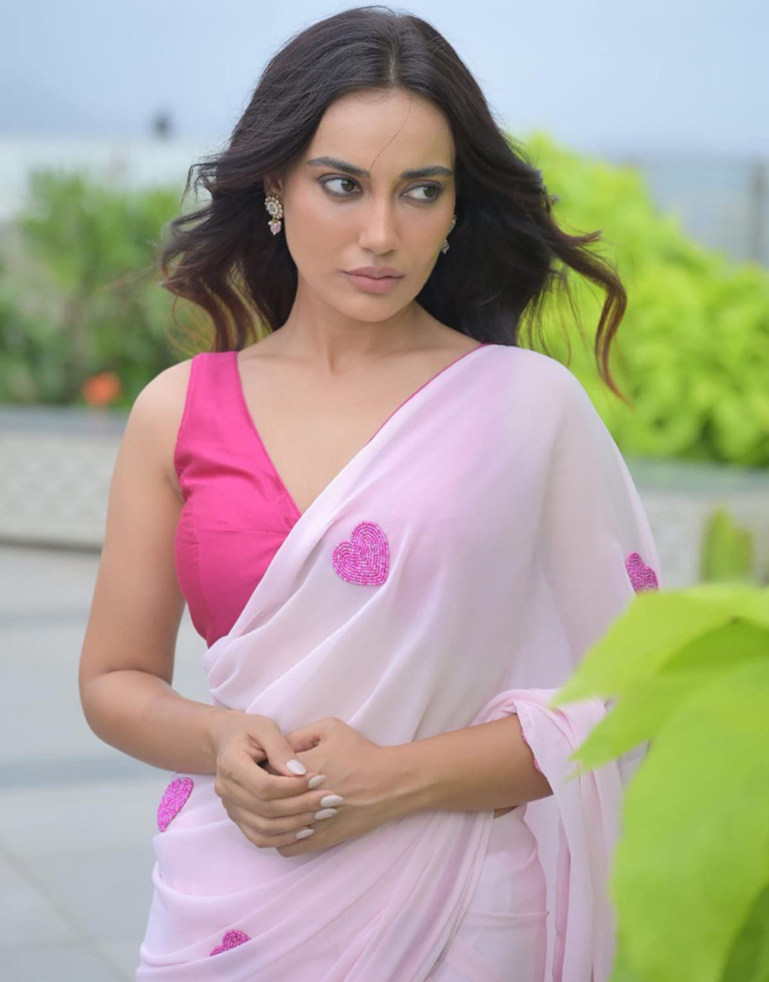 Nora LightPink Ready To Wear Saree