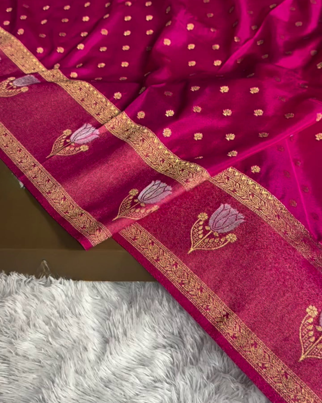 Kavya - Royal Banarasi Silk Zari Woven Saree
