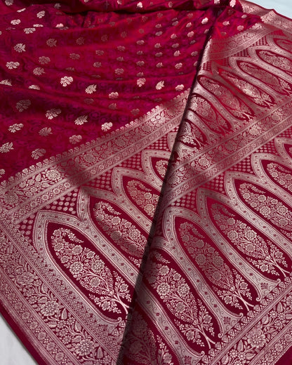 Esha - Rich Woven Banarasi Silk Saree