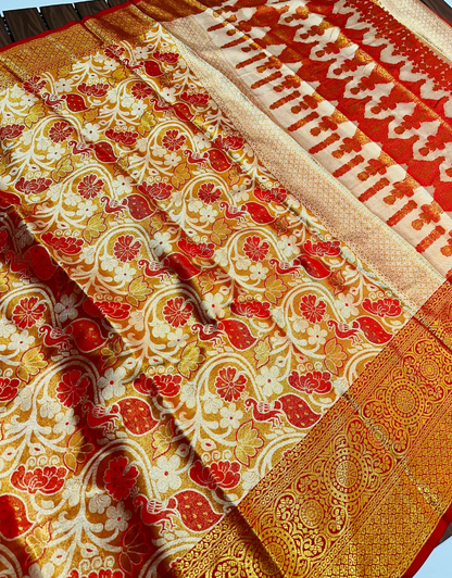 Shobha Red Kanchipuram Silk Saree