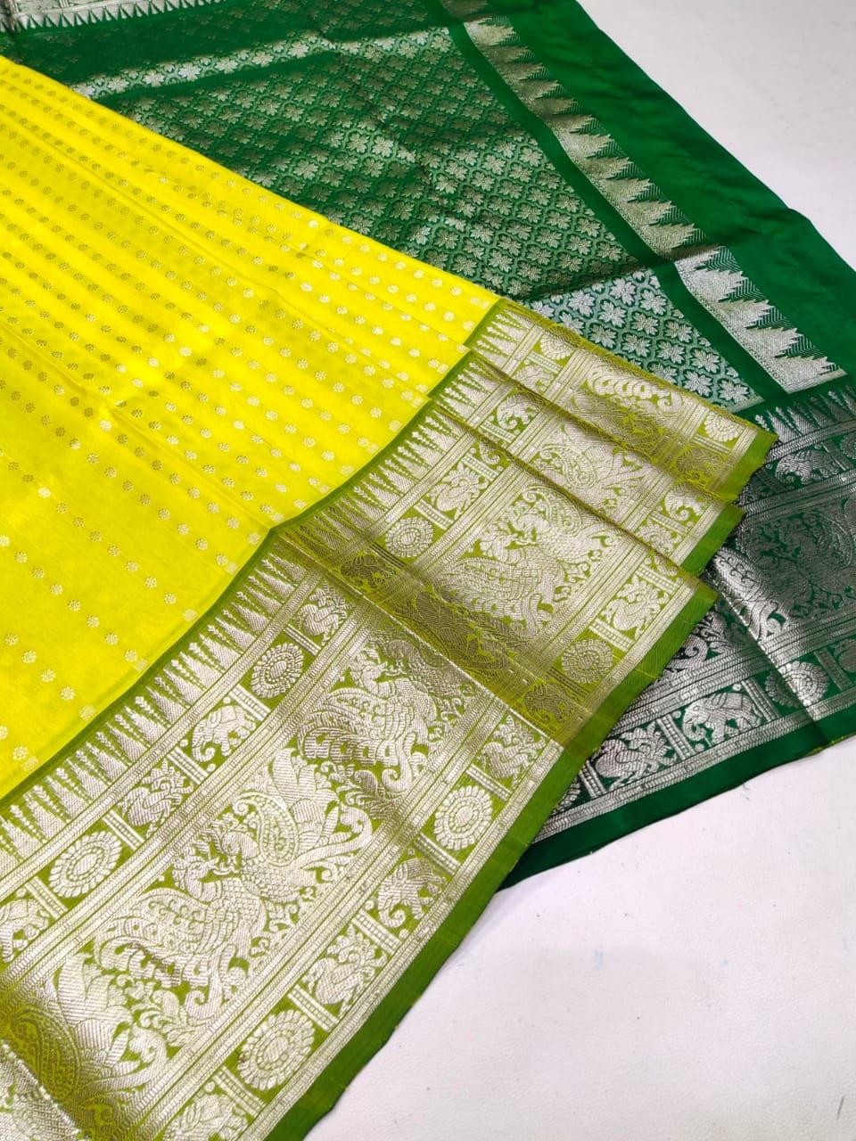 Kc2 Mahogany LemonB Kc2 Soft Banarasi Saree With fascinating Tassel Saree