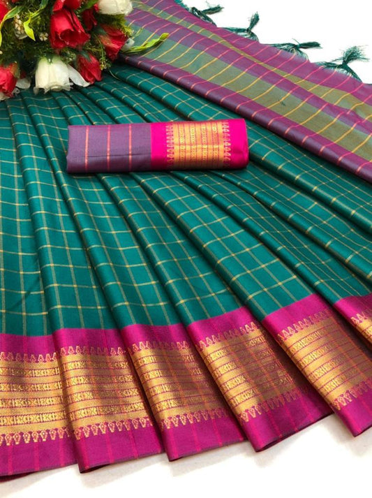 Nisha Rama Cotton Silk Saree