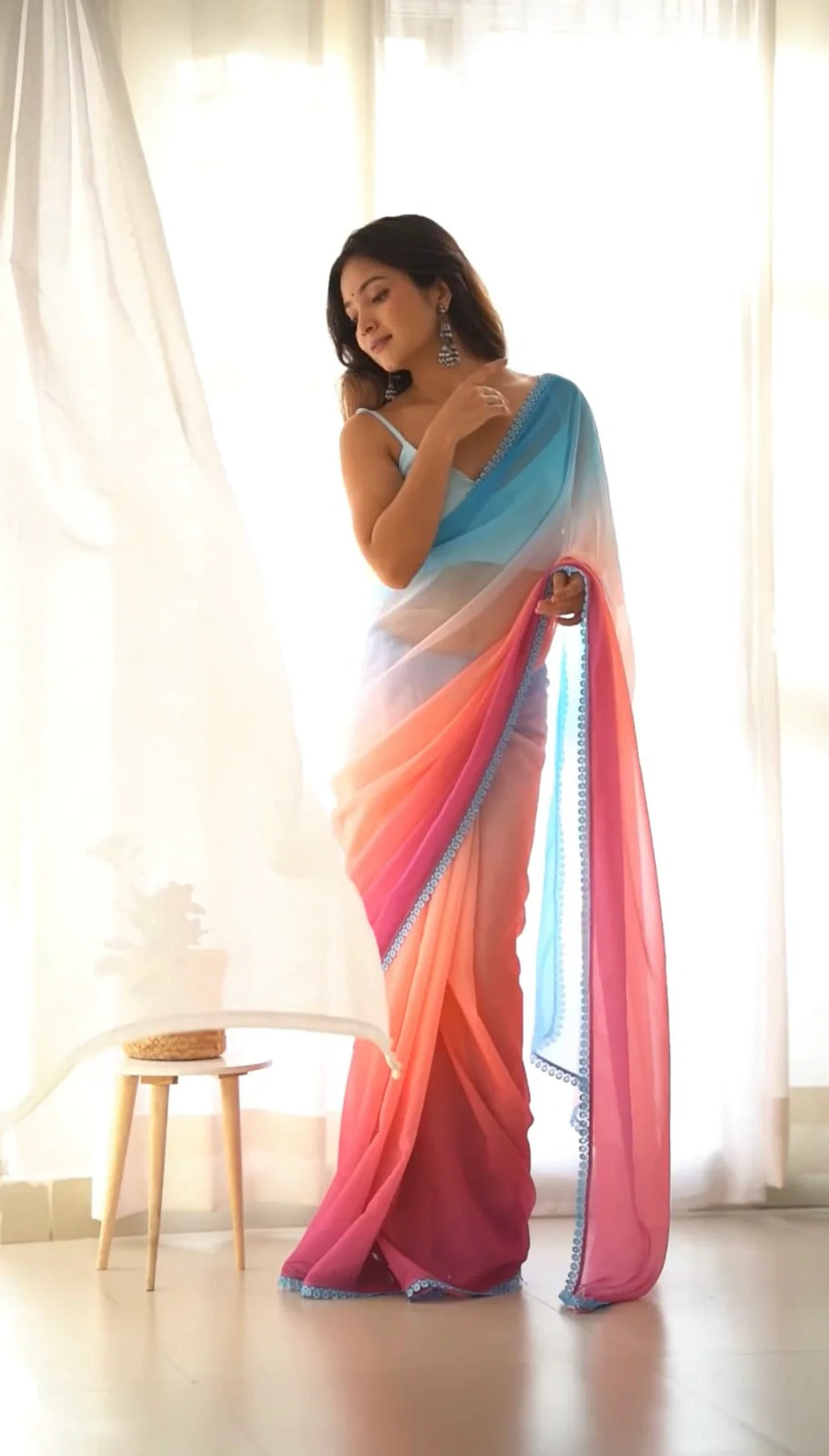 1-Min Ready To Wear Aaliya Saree