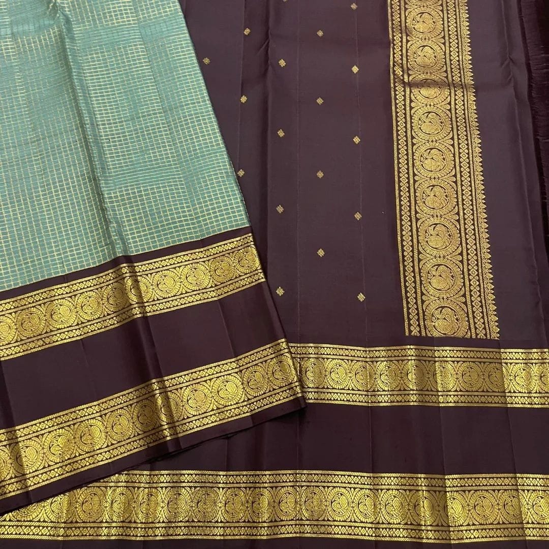 Aarya Pista Soft Banarasi Silk Saree