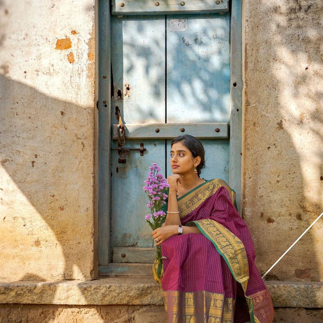 Vinjyaa RaniPink Banarasi Silk Saree WIth Fabulouse Blouse Piece