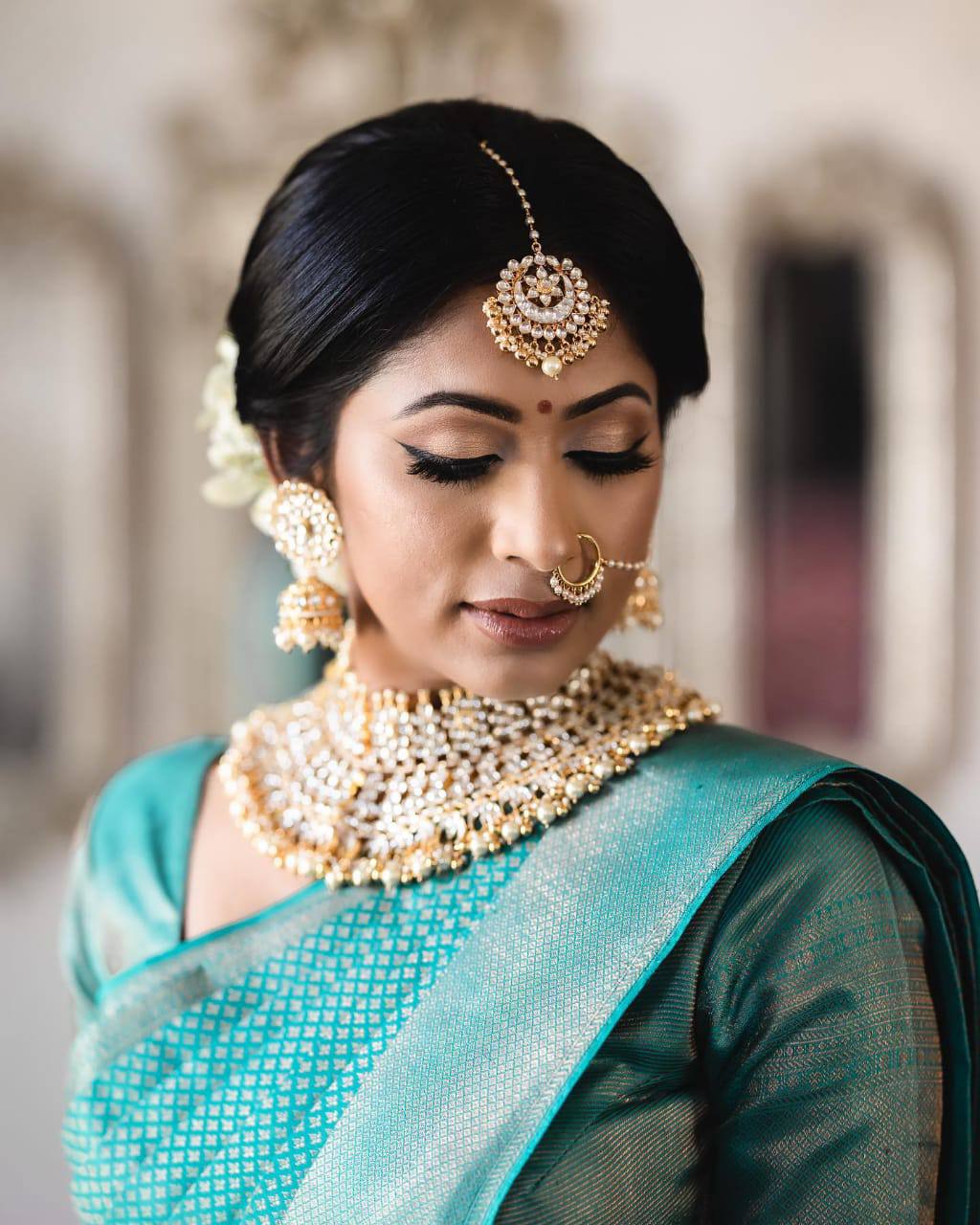 Emerald World Silk Saree WIth Fabulouse Blouse Piece