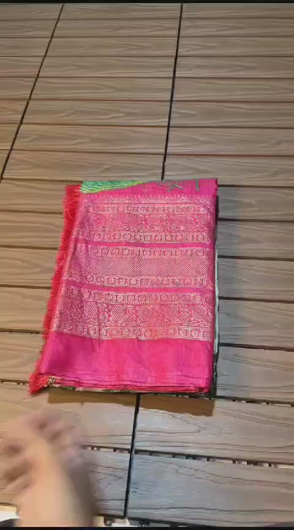 Ratan Pink Dolla Silk Saree