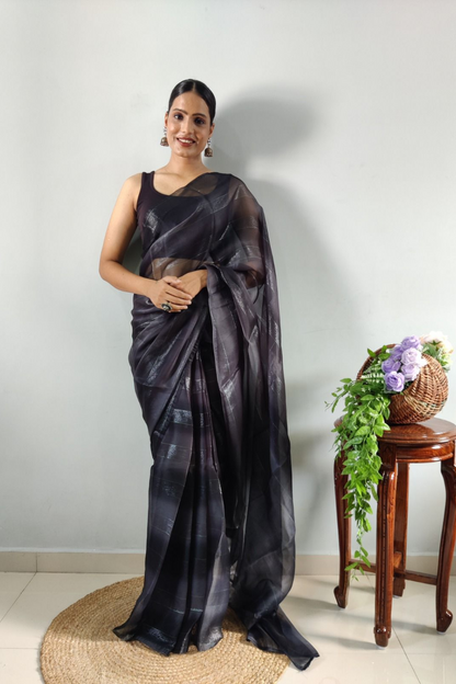 Jenni Black Ready To Wear Saree