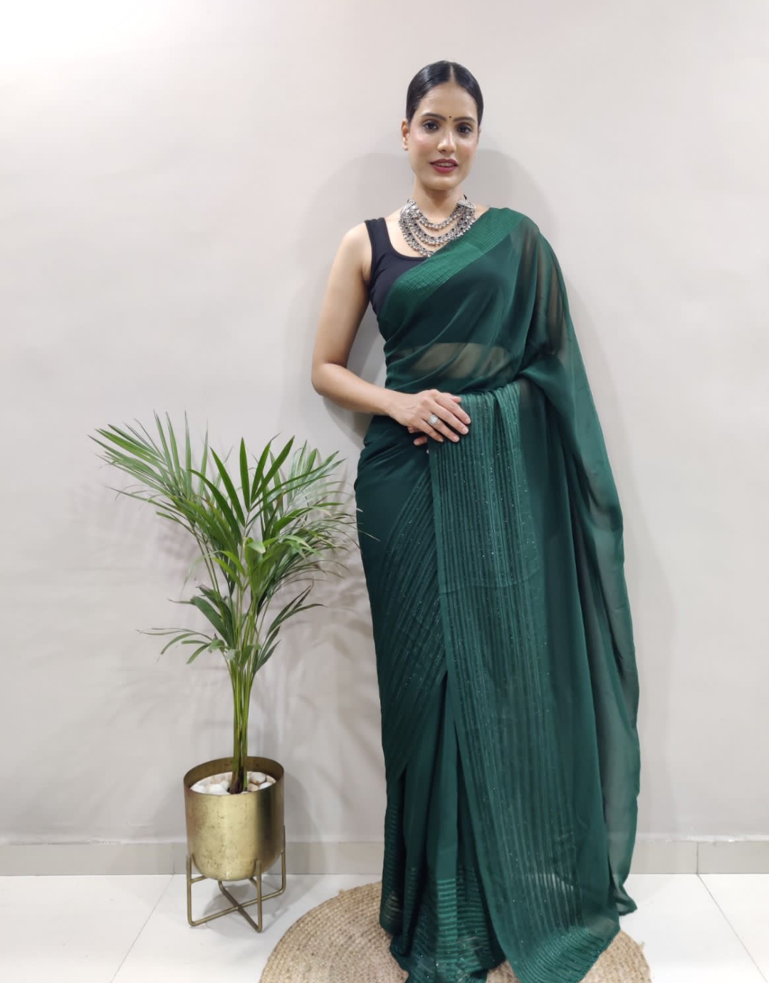 Lisa Green Ready To Wear Saree