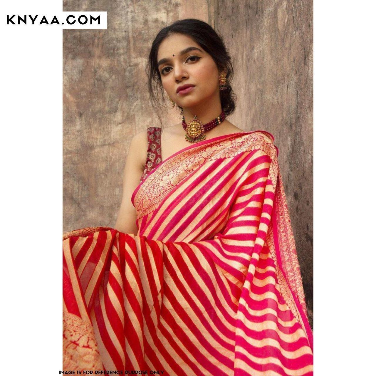 Mahira Red Soft Silk Saree 