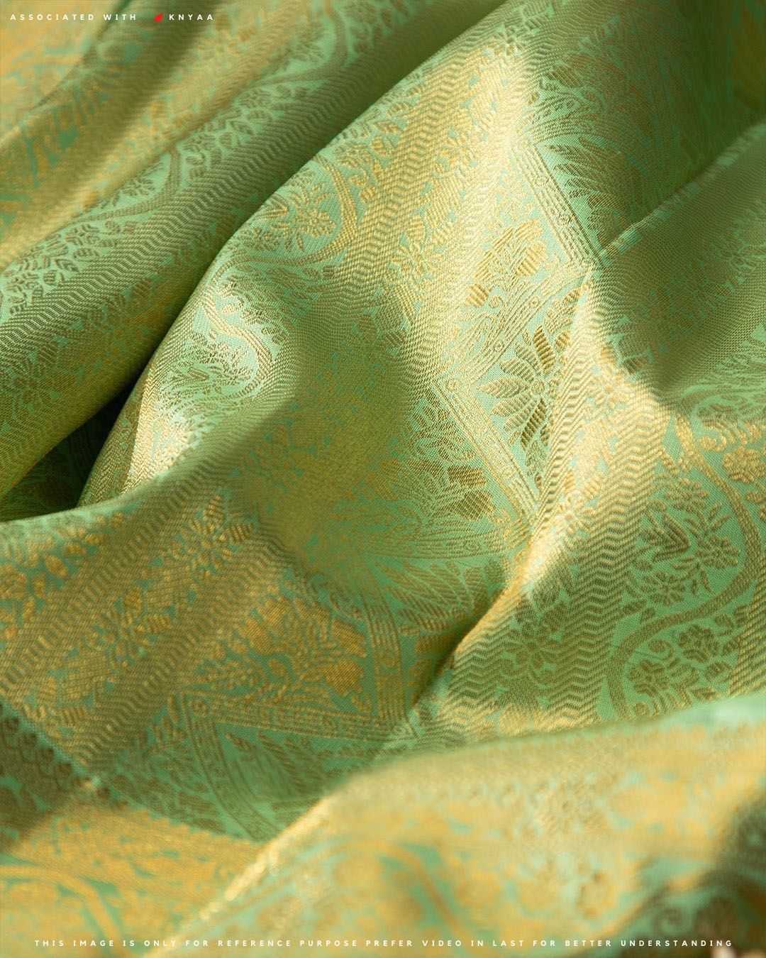 Klara Wine Pista Kanchipuram Soft Silk Saree